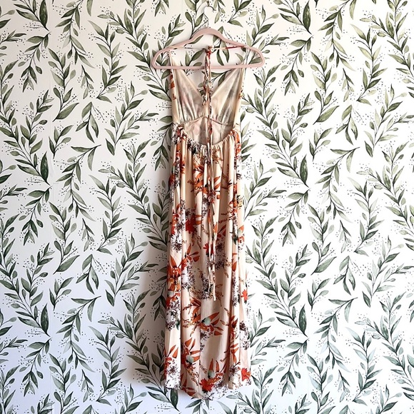 Simplee Floral Print Dress | Size S - Picture 3 of 4